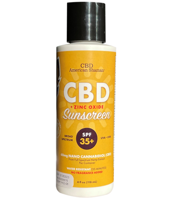 American Shaman CBD sunscreen