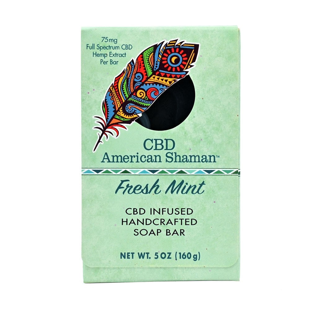 75 mg hand crafted American Shaman CBD soap 