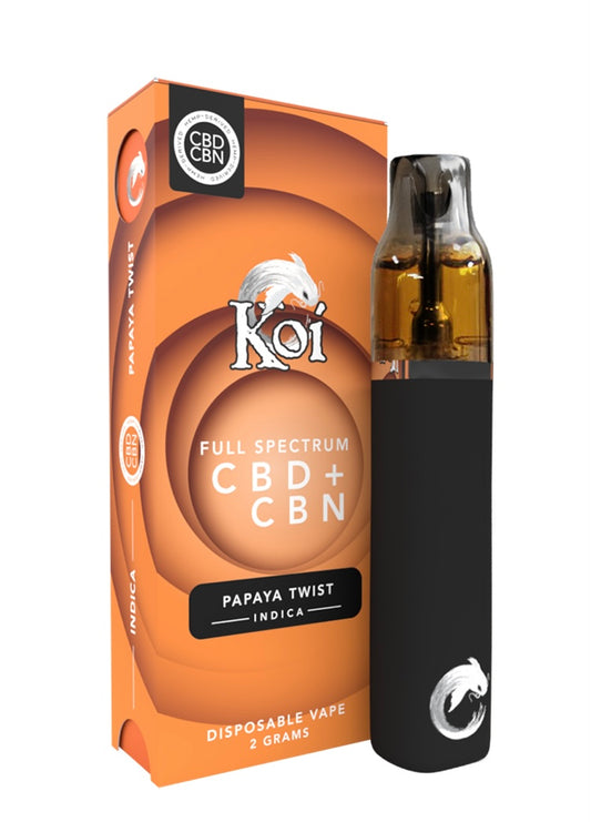 Koi  CBD + CBN Full Spectrum disposable vape