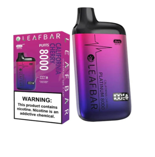 Leaf Bar Platinum 8000 Puffs Disposable Vape Device - 1PC