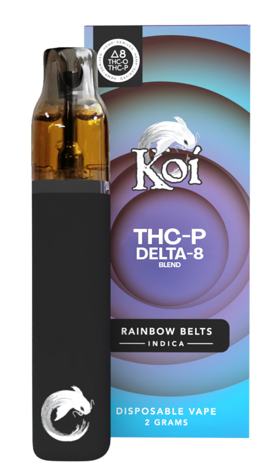 Koi Delta 8 THC-p rainbow belts Indica 