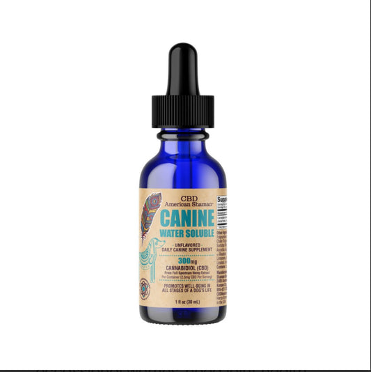 Canine CBD water soluble