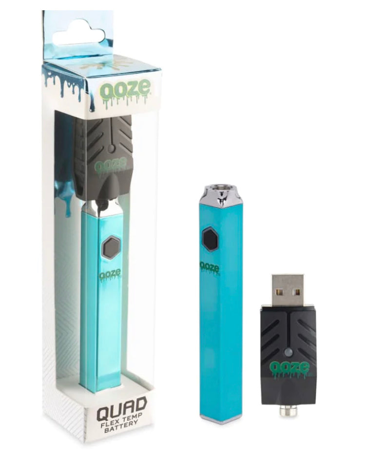 Ooze Quad battery in Ice Blue 