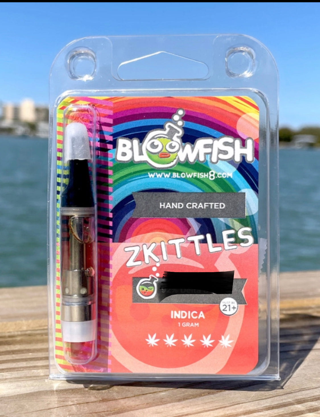 Blowfish Zkittles Delta 10 cart 