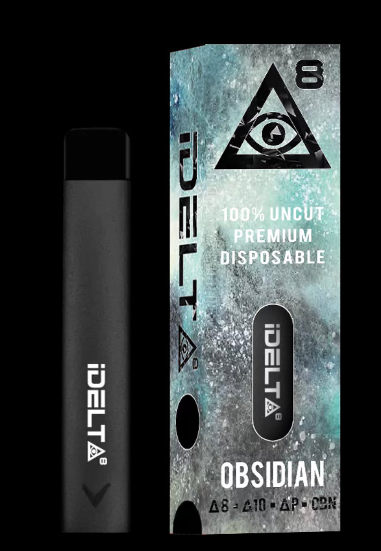 Obsidian IDelta vape cart