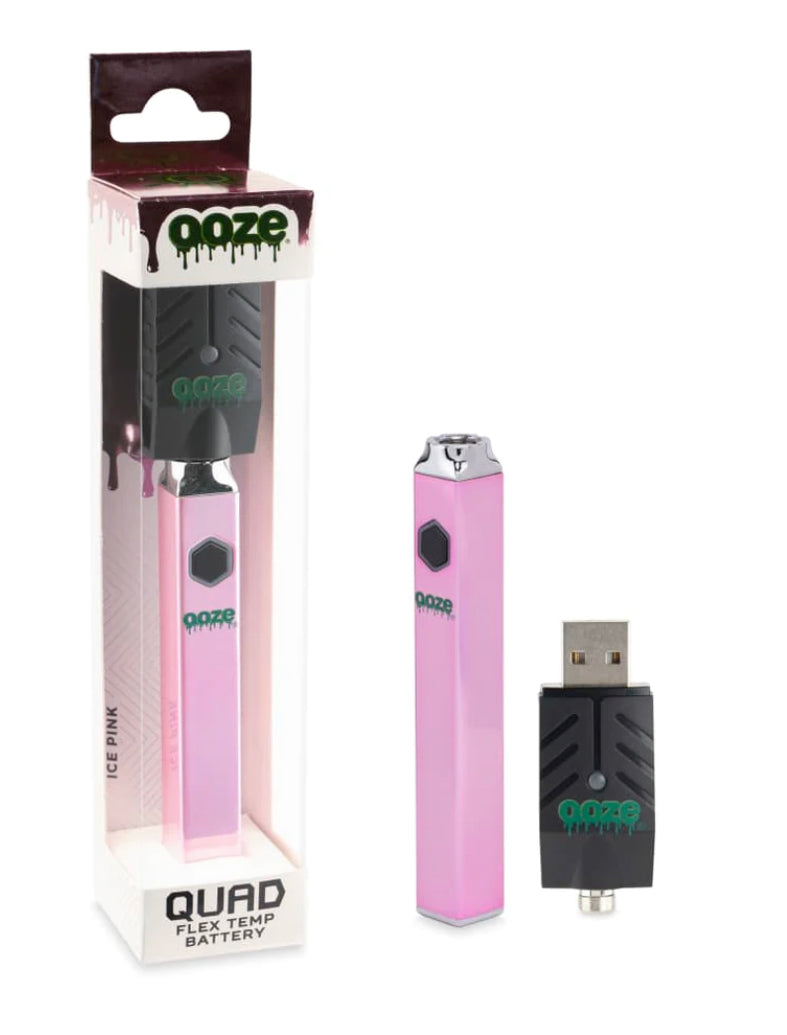 Ice Pink Ooze Quad battery with charger 