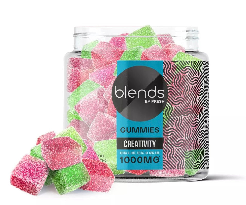 Blend creative gummies 3 different flavors 