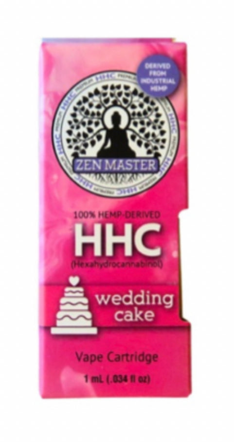 HHC cart Zen Master in Wedding Cake