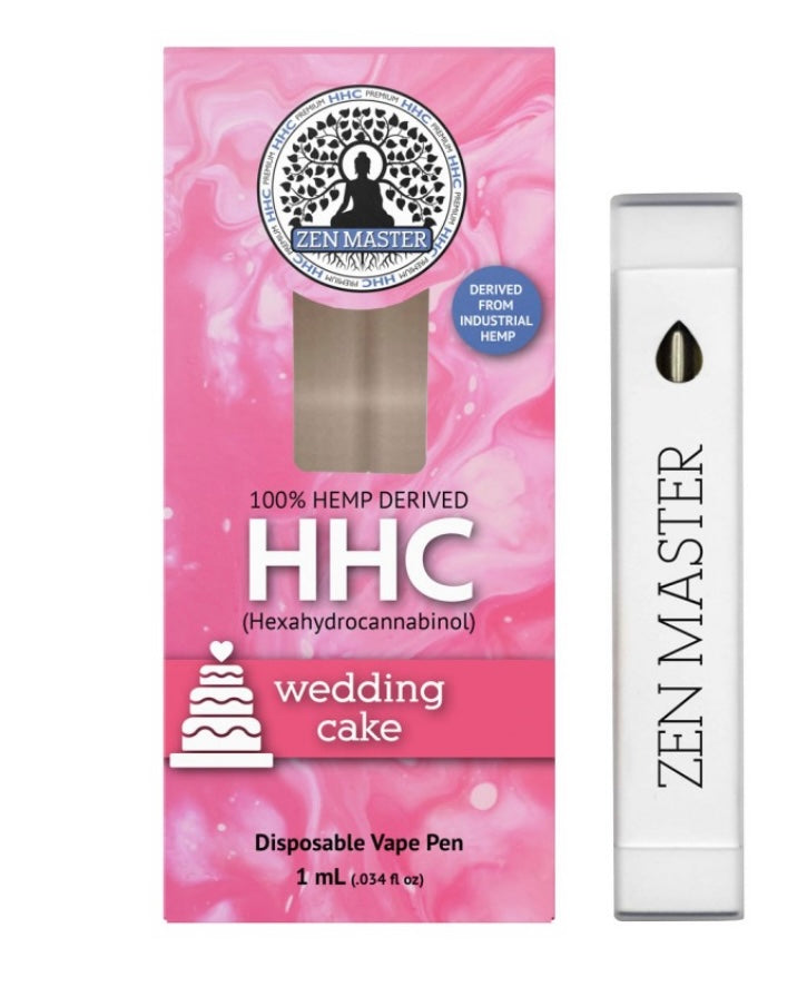 Wedding cake HHC disposable vape 