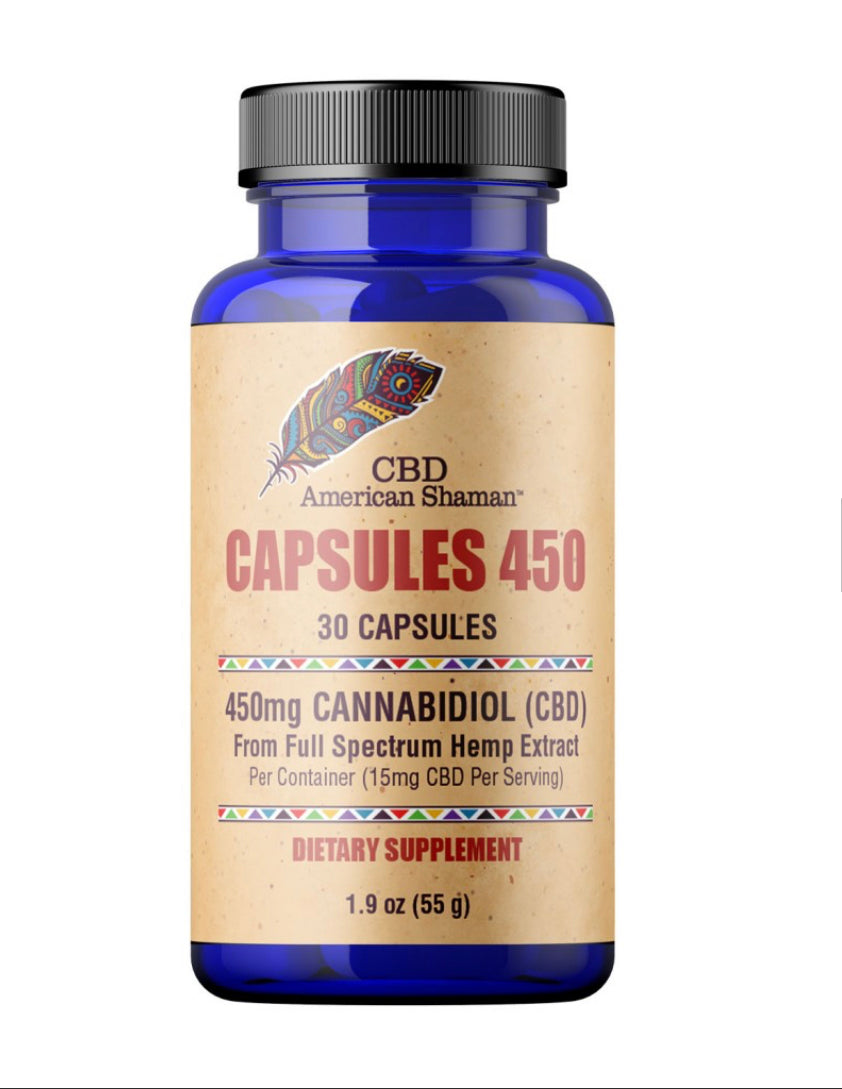 Concentrated Hemp Oil Capsules