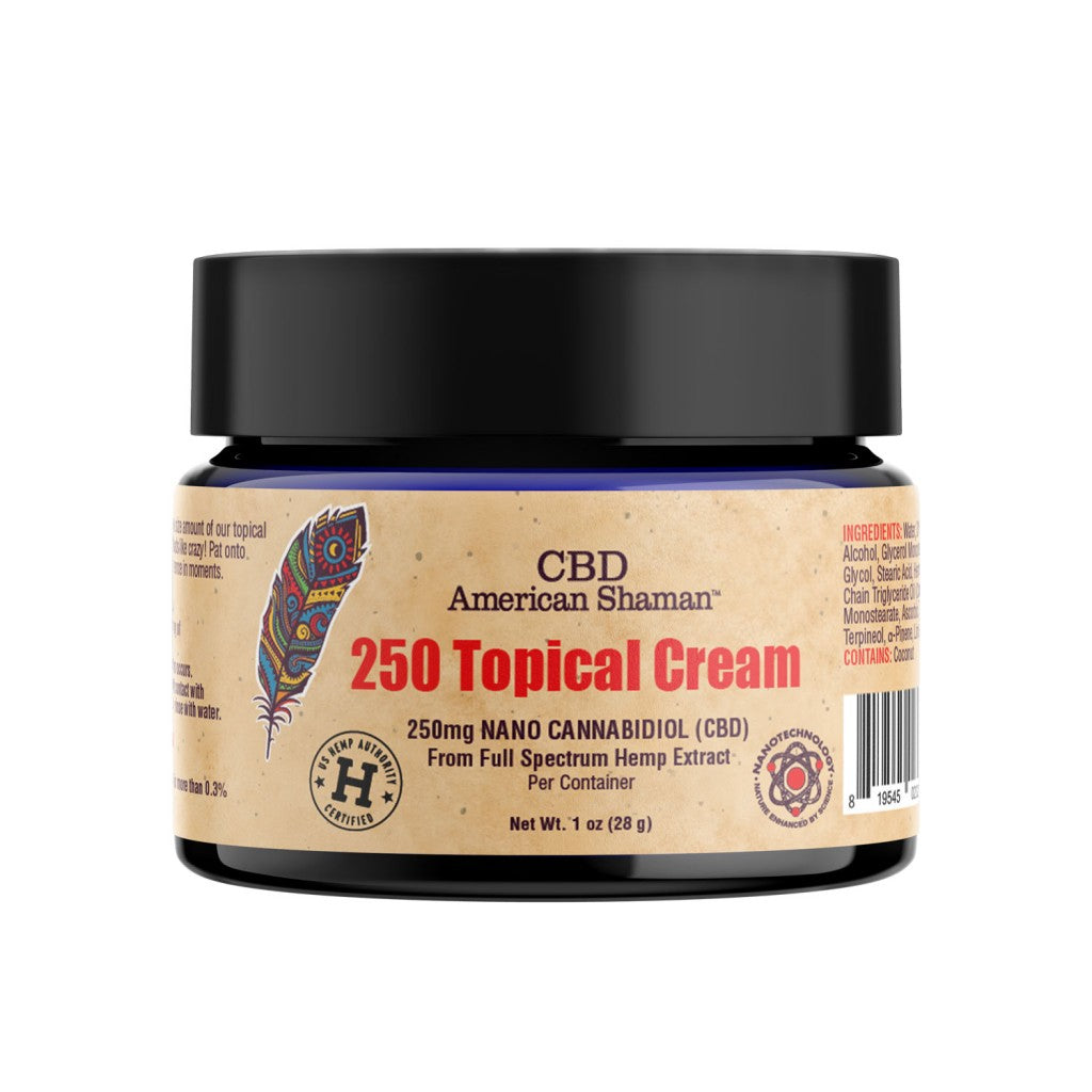 250mg Topical cream American shaman