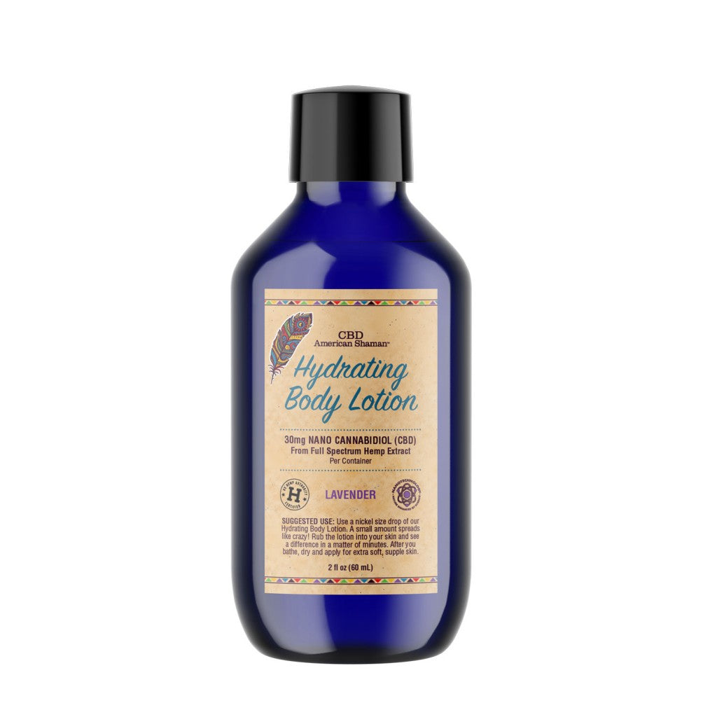 Lavender 2 oz body lotion American shaman