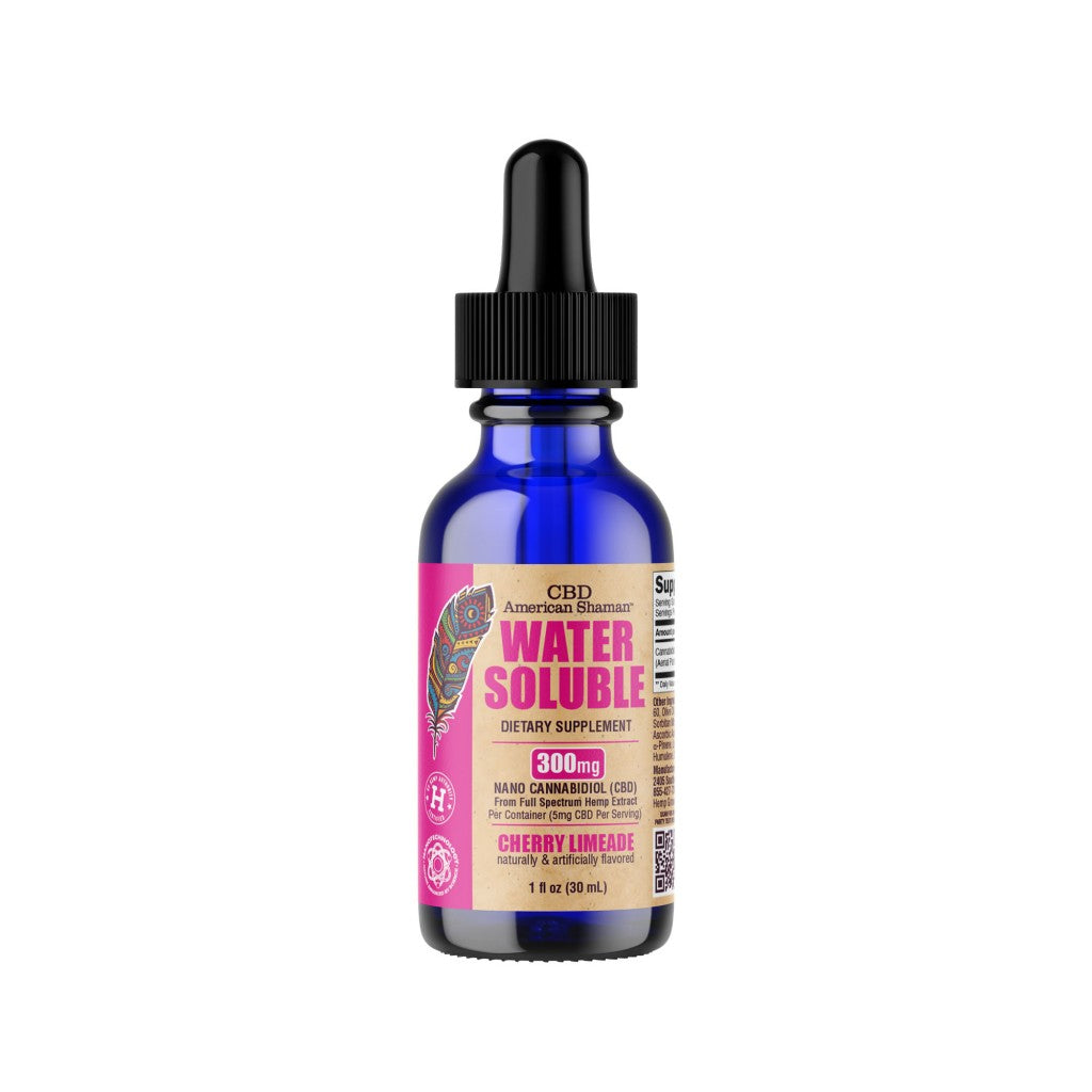 300 mg water soluble ￼CBD cherry limeade ￼